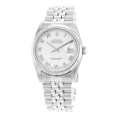 Rolex Datejust 36 16234 White Dial 36