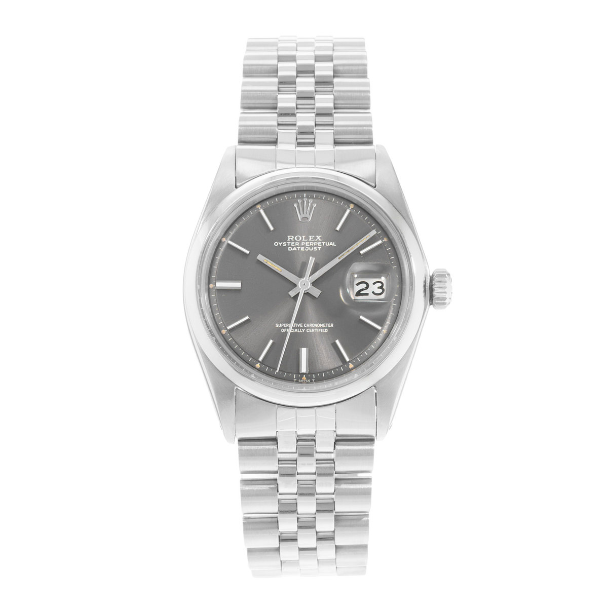 Rolex Datejust 36 1600 Grey Dial 36