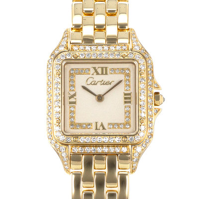 Cartier Panthere WF4001B9 883969 Silver Dial 27