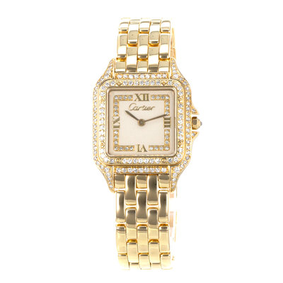 Cartier Panthere WF4001B9 883969 Silver Dial 27