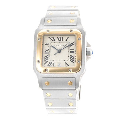 Cartier Santos Galbee W20011C4 18790 Silver Dial 29