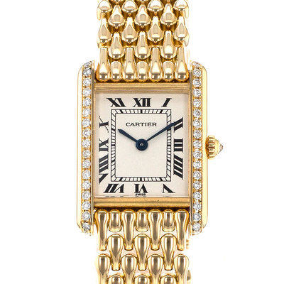 Cartier Tank Louis WA2013K3 Silver Dial 20x28