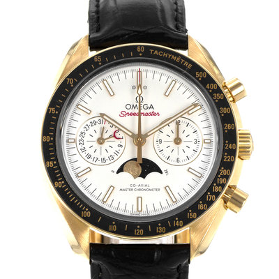Omega Speedmaster Moonphase 304.63.44.52.02.001 Silver Dial 44