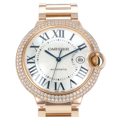 Cartier Ballon Bleu 42mm WE9008Z3 2999 Silver Dial 42