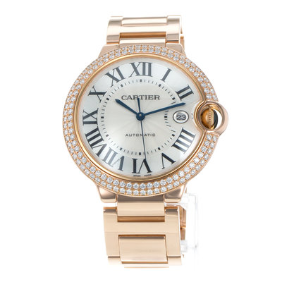 Cartier Ballon Bleu 42mm WE9008Z3 2999 Silver Dial 42