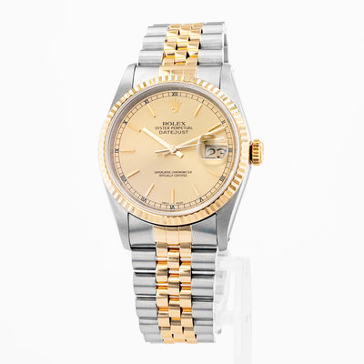 Rolex Datejust 36 16233 Yellow Dial 36