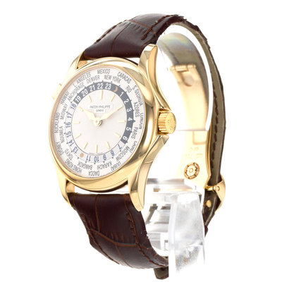 Patek Philippe World Time 5110J-001 Silver Dial 37