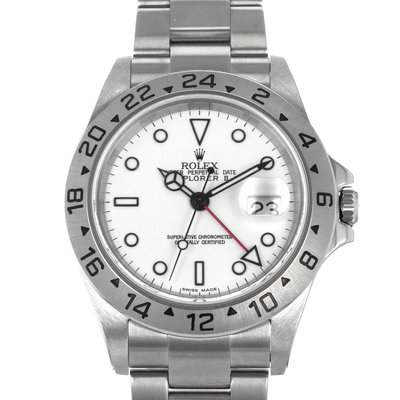 Rolex Explorer II 16570 White Dial 40
