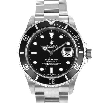 Rolex Submariner 16610 Black Dial 40