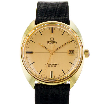 Omega Seamaster Cosmic 166.026 Gold Dial 35