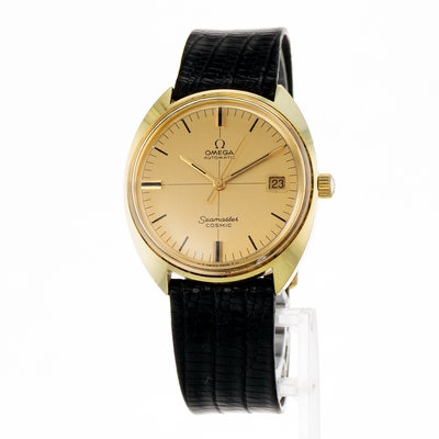 Omega Seamaster Cosmic 166.026 Gold Dial 35