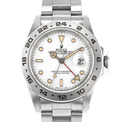 Rolex Explorer ll 16550 White Dial 40