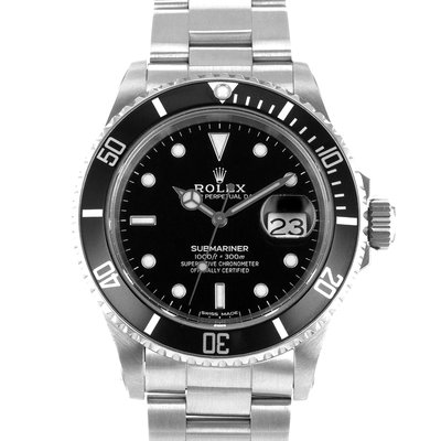 Rolex Submariner 16610 Black Dial 40