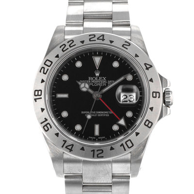 Rolex Explorer II 16570 Black Dial 40