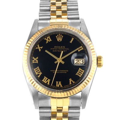 Rolex Datejust 36 16013 Black Dial 36