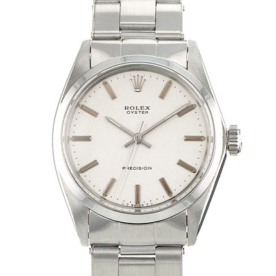 Rolex Oyster Precision 6426 Silver Dial 34