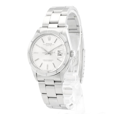 Rolex Date 1501 Silver Dial 34