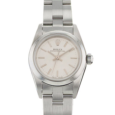 Rolex Oyster Perpetual 67180 Silver Dial 24