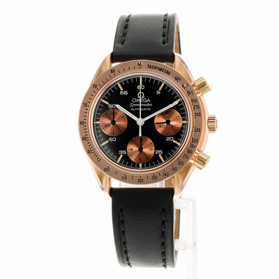 Omega Speedmaster Reduced 175.0033 Black Dial 39