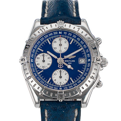 Breitling Chronomat A20048 Blue Dial 39