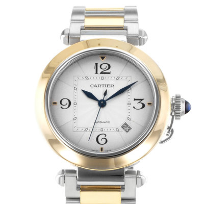 Cartier Pasha W2PA0009 4266 Silver Dial 41