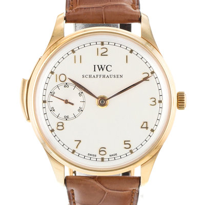 IWC Portuguese Minute Repeater IW524202 Silver Dial 43