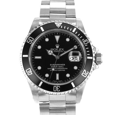 Rolex Submariner 16610 Black Dial 40