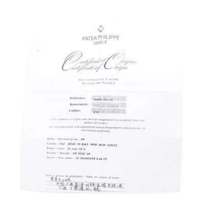 Patek Philippe Twenty~4 4908 Brown Dial 22