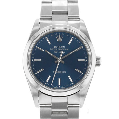 Rolex Air King 14000M Blue Dial 34