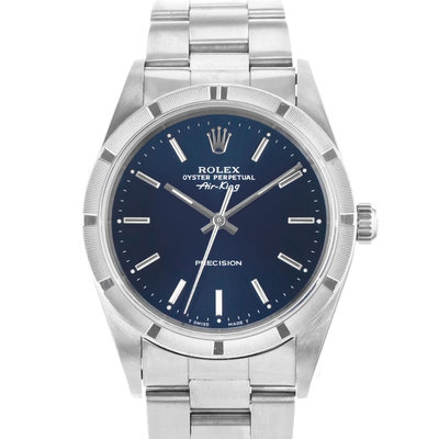 Rolex Air King 14010M Blue Dial 34