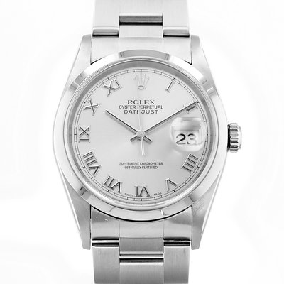 Rolex Datejust 36 16200 Silver Dial 36