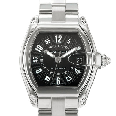 Cartier Roadster W62004V3 2510 Black Dial 38