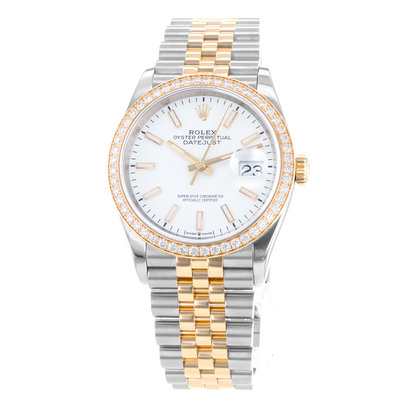 Rolex Datejust 36 126283RBR White Dial 36
