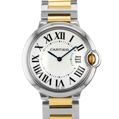 Cartier Ballon Bleu 36mm W69008Z3 3005 Silver Dial 36