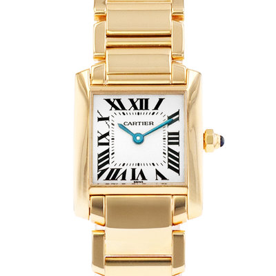 Cartier Tank Francaise W50002N2 1820 Silver Dial 20