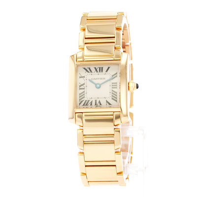 Cartier Tank Francaise W50002N2 1820 Silver Dial 20