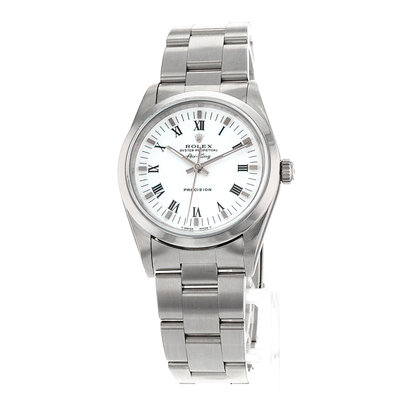 Rolex Air King 14000 White Dial 34