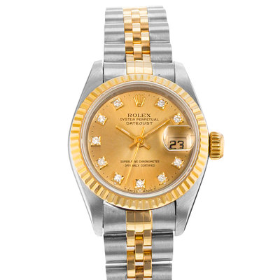 Rolex Datejust 26 69173 Yellow Dial 26
