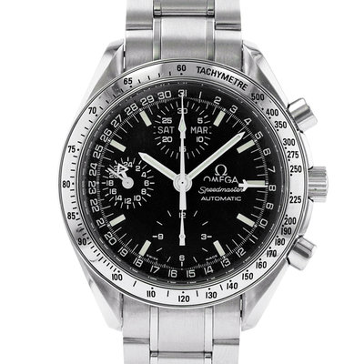 Omega Speedmaster Day Date 3520.50.00 Black Dial 39