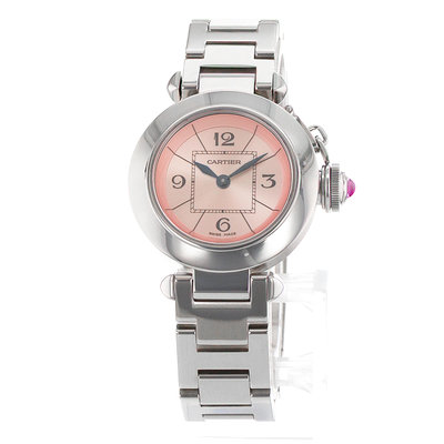 Cartier Pasha W3140008 2973 Pink Dial 27