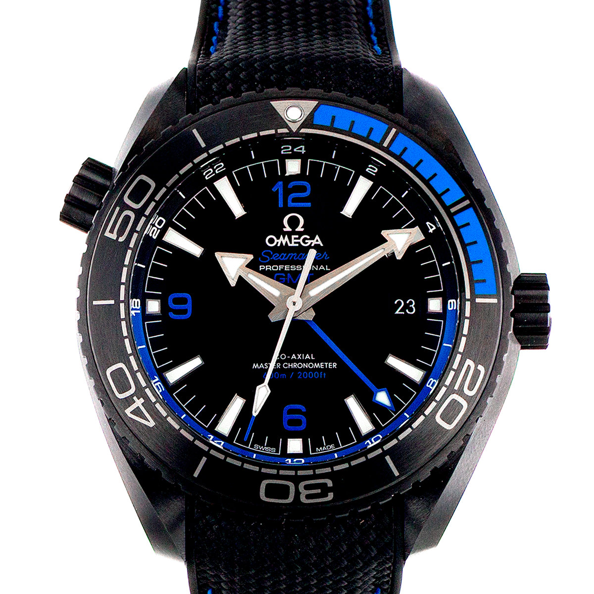 Omega Seamaster Planet Ocean 215.92.46.22.01.002 45mm Ceramic Mens Watch 2024
