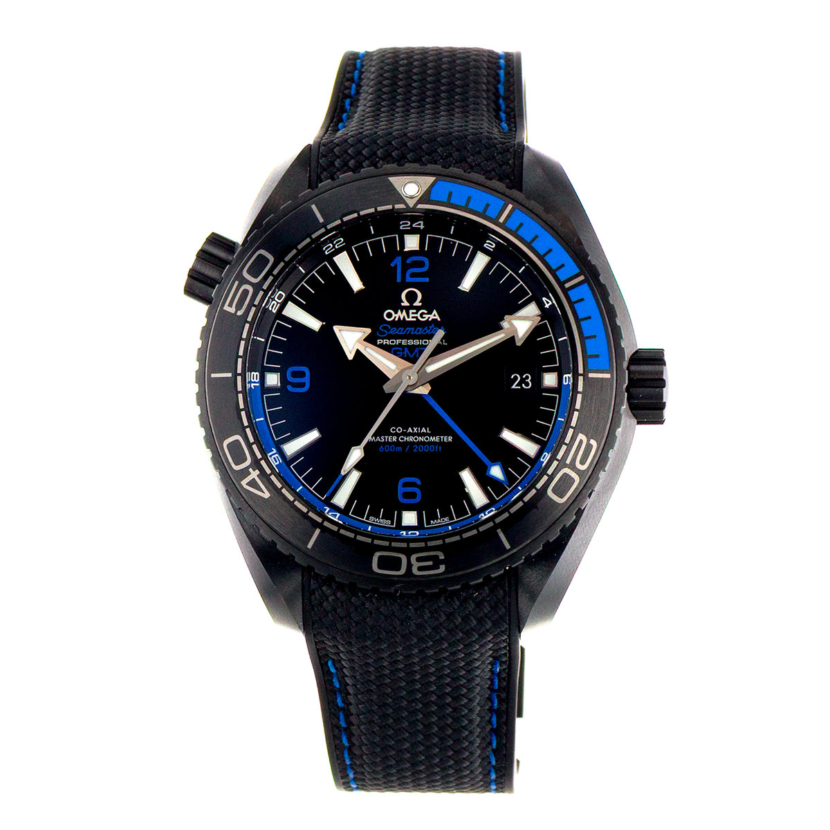 Omega Seamaster Planet Ocean 215.92.46.22.01.002 45mm Ceramic Mens Watch 2024