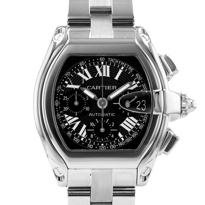 Cartier Roadster W62007X6 2618 Black Dial 43