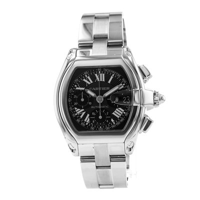 Cartier Roadster W62007X6 2618 Black Dial 43