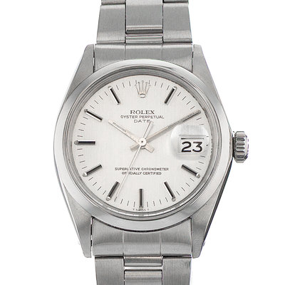 Rolex Oyster Perpetual Date 1500 Silver Dial 34