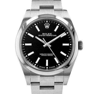 Rolex Oyster Perpetual 39 114300 Black Dial 39
