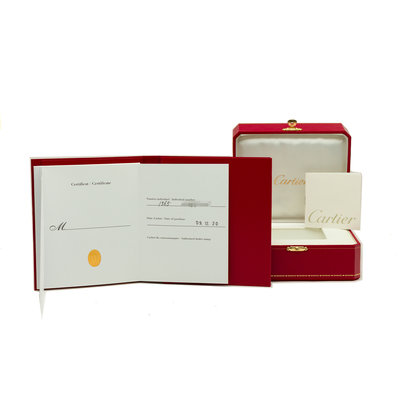 Cartier Santos Galbee W20056D6 1565 Silver Dial 24