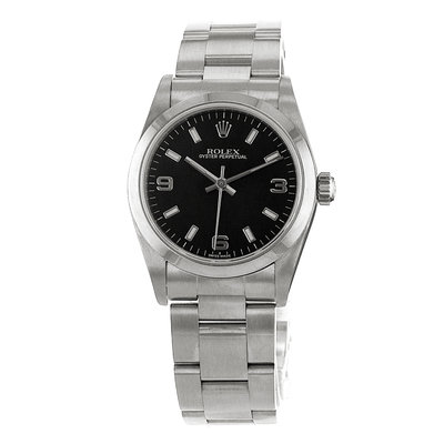 Rolex Oyster Perpetual 31 77080 Black Dial 31