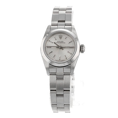 Rolex Oyster Perpetual 67180 Silver Dial 24