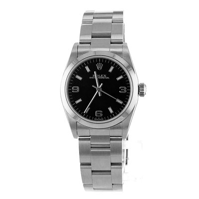 Rolex Oyster Perpetual 77080 Black Dial 31